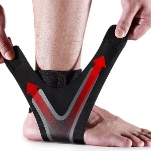 Einstellbare elastische Knöchelbandage