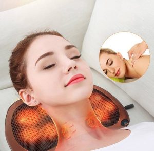 Nacken und Rücken Shiatsu-Massage-Kissen mit Heizung