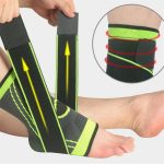 Knöchelbandage, Knöchelstütze, Kompressionsknöchelbandage, Knöchelbandage für Verstauchung, Knöchelkompressionsmanschette