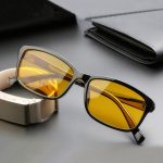 Computer-Gaming-Brille, die blaues Licht blockiert