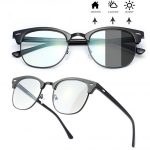 Photochrome Blaulicht blockierende Übergangsbrille