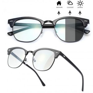 Photochrome Blaulicht blockierende Übergangsbrille