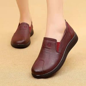 Weit Geschnittene Slipper Rutschfeste Freizeitschuhe für Frauen