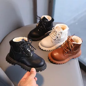 Kinder-Lederstiefel