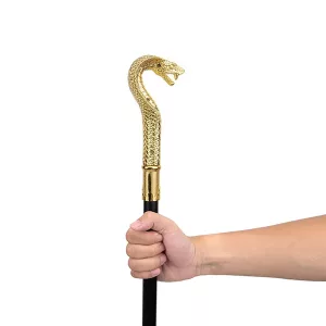 Schlangengriff Stock Dekorativer Spazierstock