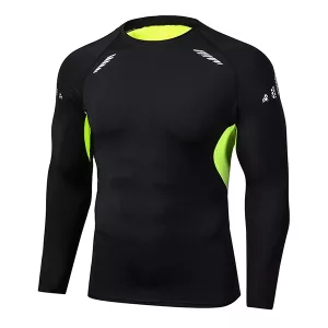 Fitnessstudio-T-Shirt, Sport-T-Shirt, Kompressions-T-Shirt, T-Shirt für das Training, Fitness-T-Shirt