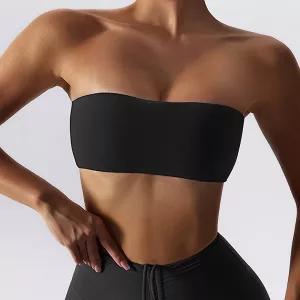 Sport-BH, trägerloser BH, trägerloses Top, trägerloser Sport-BH, Bandeau, Fitness-BH, Yoga-BH