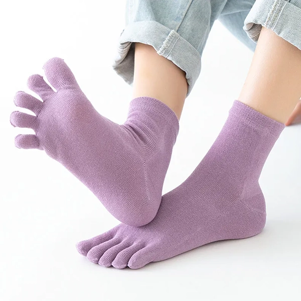 Zehensocken, Baumwollsocken, Fingersocken