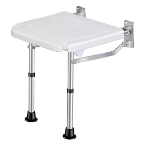 Wandmontierter Duschstuhl Sitzbank