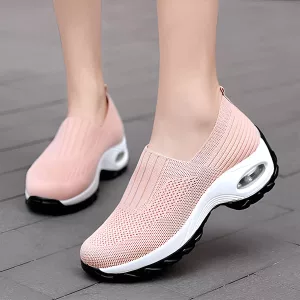 Damen Orthopädische Slip-On Mesh Sneaker