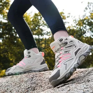 Damen-Wanderschuhe Rutschfeste Sneakerstiefel