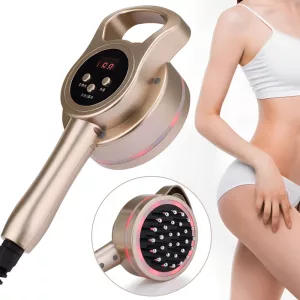Elektrische Ganzkörper-Meridian-Massagebürste Anti-Cellulite Rotlichttherapie Lymphdrainage-Gerät