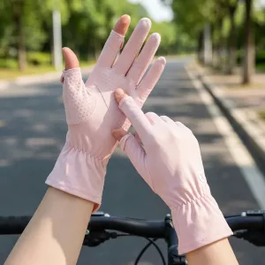 UV-Outdoor-Handschuhe mit umklappbaren Fingern